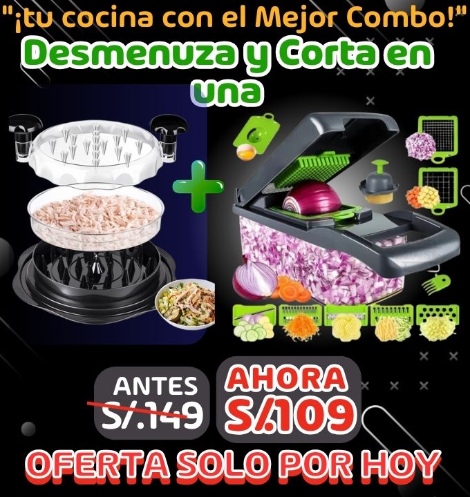 "¡COMBO COCINA CON TURBO!" Ahora "Olvídate del desorden y el estrés en la cocina"